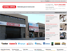 Tablet Screenshot of cutulihnos.com.ar